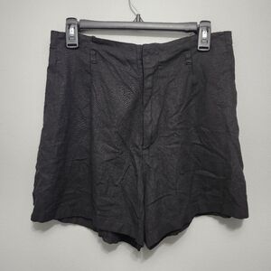 Love tree women's shorts size large black linen blend